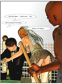 The Bride. Interracial comic story by hotwifecomics.com