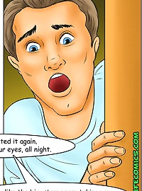 Comics porno. He gave her bare ass a resounding slap, leaving a red mark. I heared a low moan